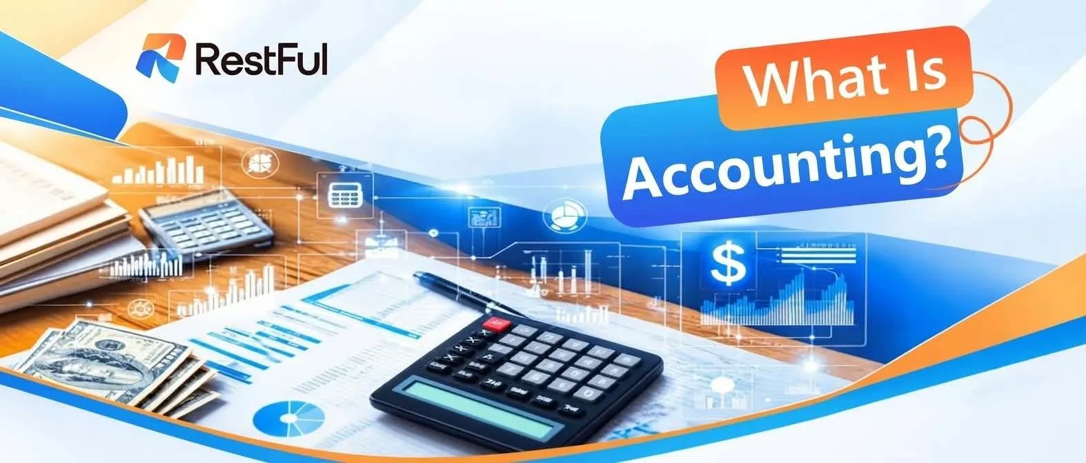 Accounting principles and accounting basics connected to an ERP system